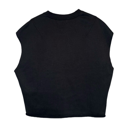 Black Boxy Fit Tank Top