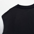 Black Boxy Fit Tank Top