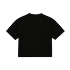 Black Cut Boxy Fit T-shirt