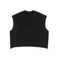 Black Boxy Fit Tank Top