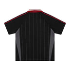 Black Soccer Player Jersey