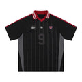 Black Soccer Player Jersey