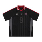 Black Soccer Player Jersey