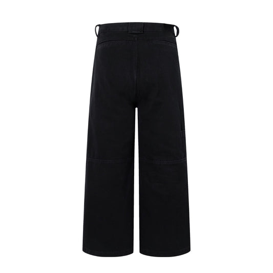 Black Rivet Baggy Jeans