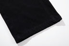 Black Rivet Baggy Jeans