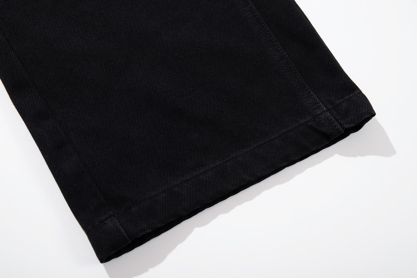 Black Rivet Baggy Jeans