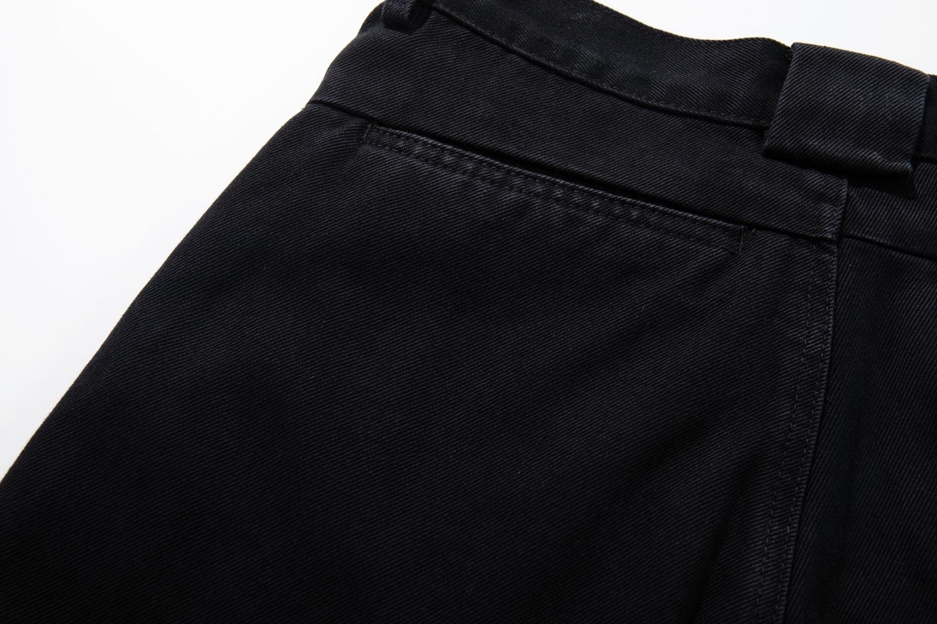Black Rivet Baggy Jeans
