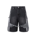 Black Texas Shorts Jeans