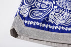 Blue Bandana Shorts