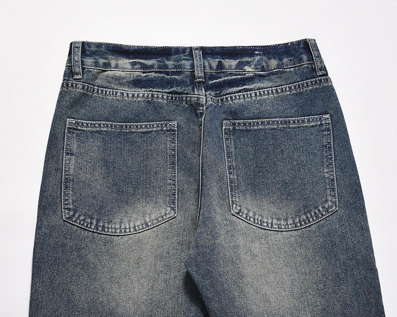 Blaue Breeze Schlagjeans