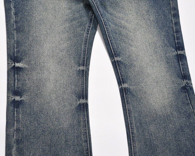 Blaue Breeze Schlagjeans