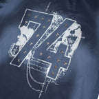 Blue Metal Stars T-shirt