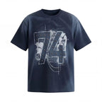 Blue Metal Stars T-shirt