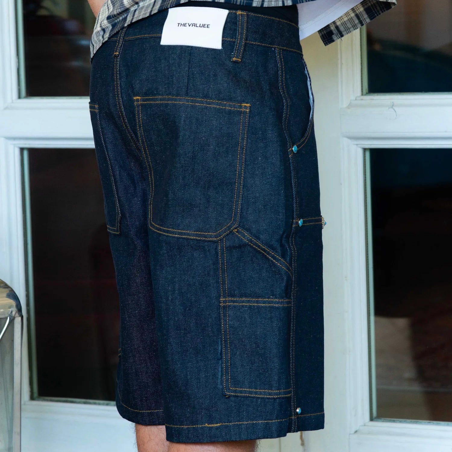 Blue Pearl Shorts Jeans
