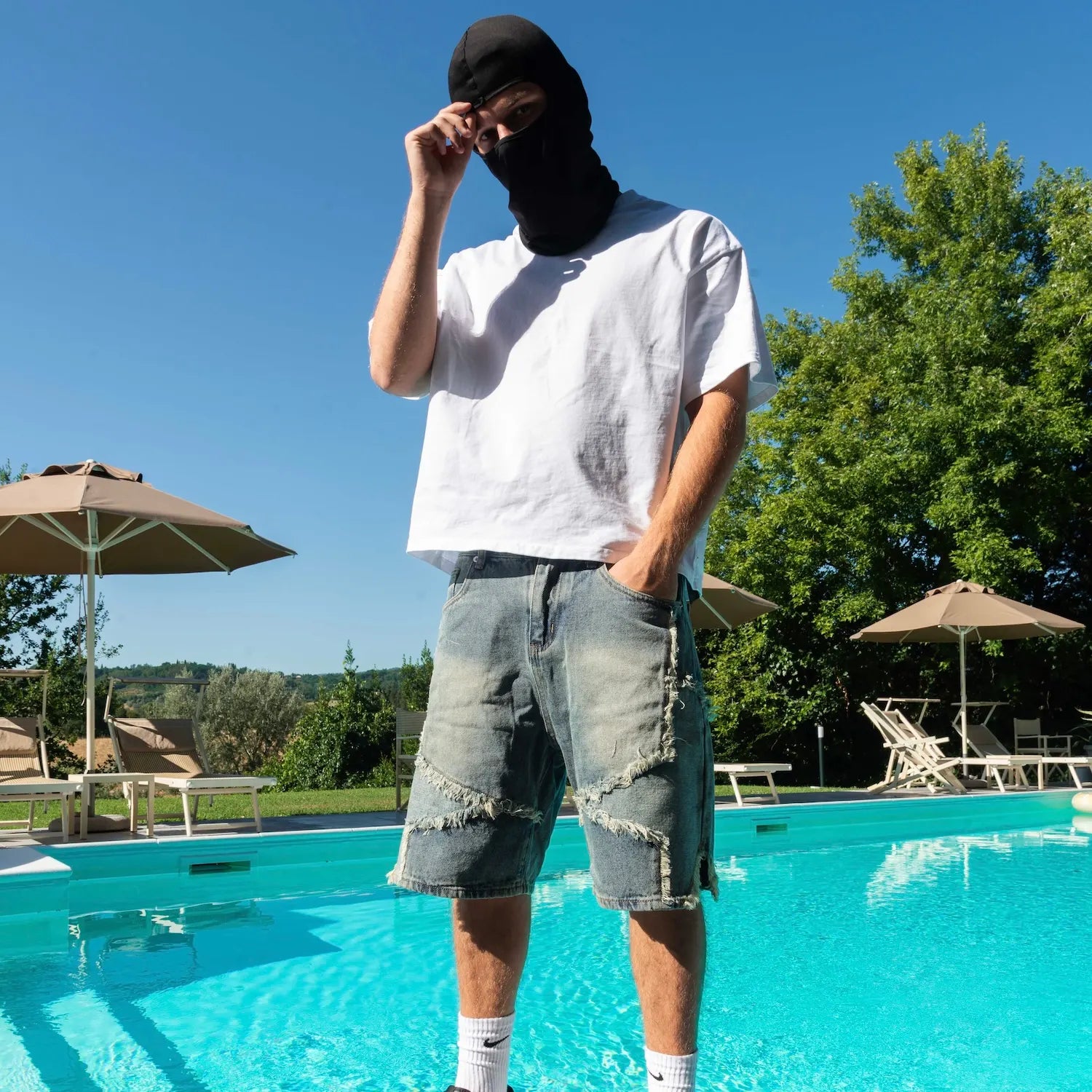 Blue Texas Shorts Jeans