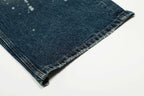 Blue Shot Baggy Jeans