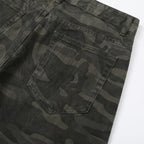 Dark Camo Shorts Jeans