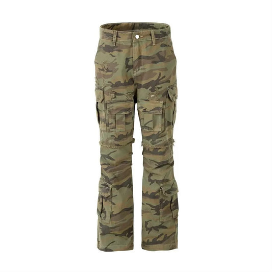 Camo Flare Jeans