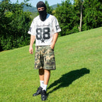 Camo Pearl Shorts Jeans