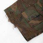 Camo Shorts Jeans