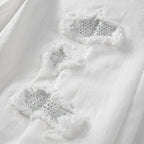 Saubere weiße Jeans