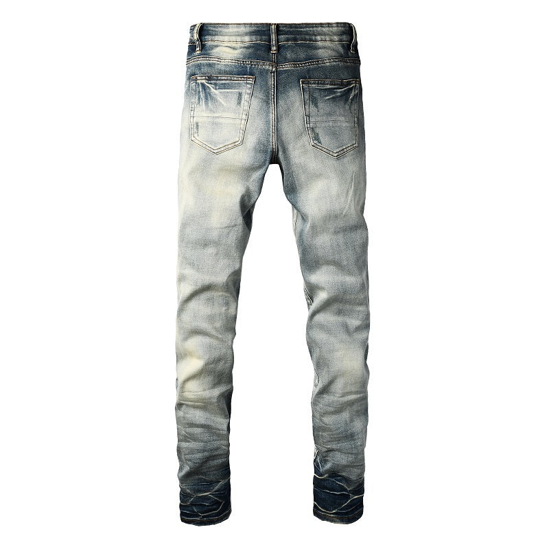 Clear Patch Jeans