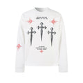 White Crosses Long Sleeve
