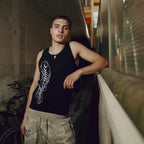 Dark Block Tank Top