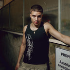 Dark Block Tank Top