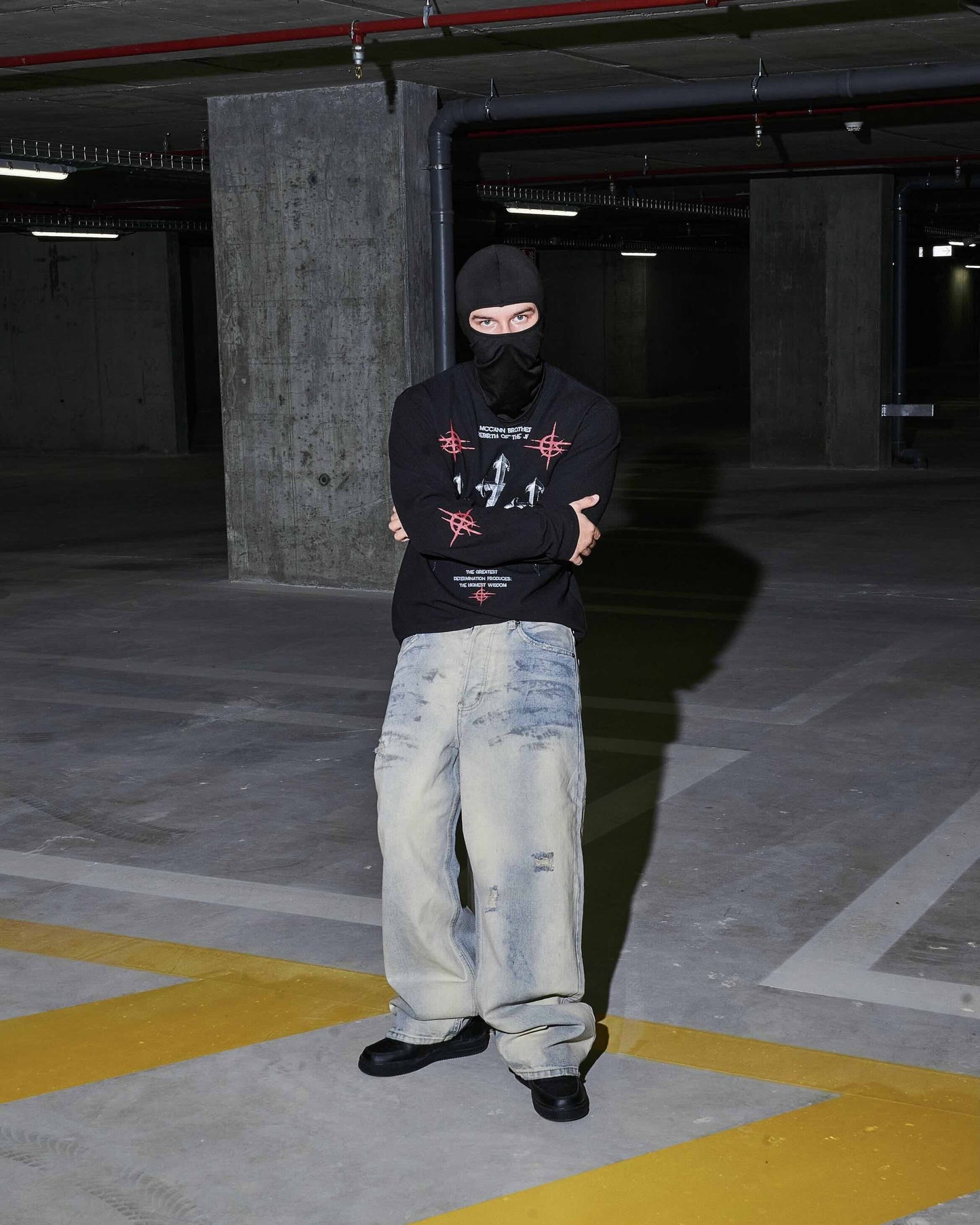 Destroyed Baggy Jeans