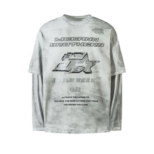 Dirty White Long Sleeve Tee