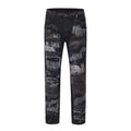 Schwarze Distressed Jeans