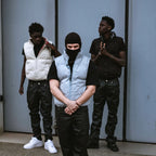 Black Double Face Gilet