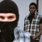 Black Double Face Gilet