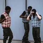 Black Double Face Gilet