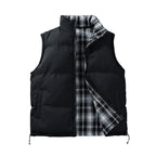 Black Double Face Gilet