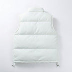 White Double Face Gilet