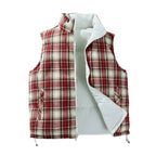 White Double Face Gilet