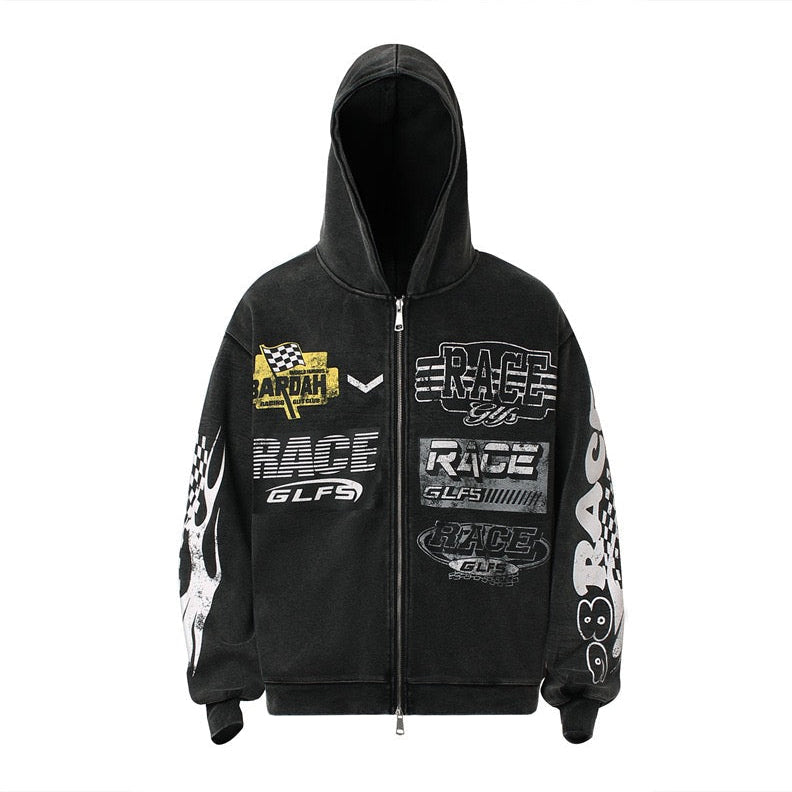 Flame Race Hoodie