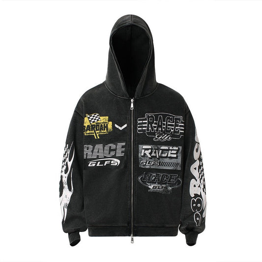 Flame Race Hoodie