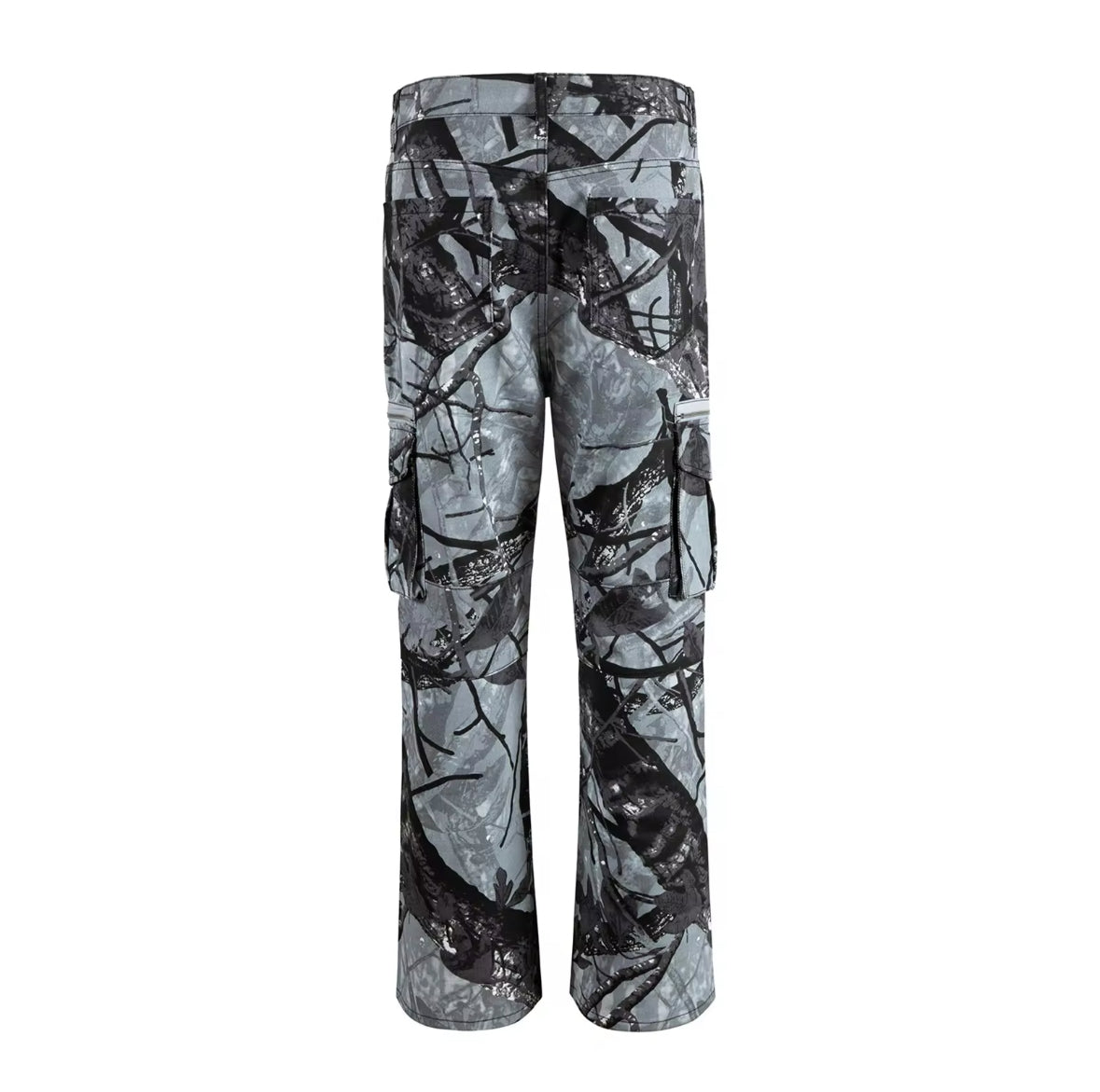 Grey Forest Flare Jeans