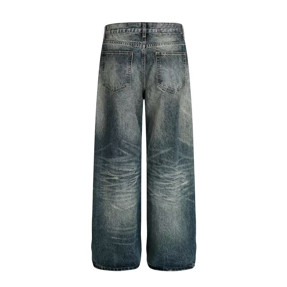 Fracture Baggy Jeans