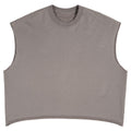 Grey Boxy Fit Tank Top