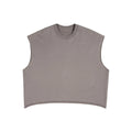 Grey Boxy Fit Tank Top