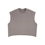 Grey Boxy Fit Tank Top