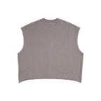Grey Boxy Fit Tank Top