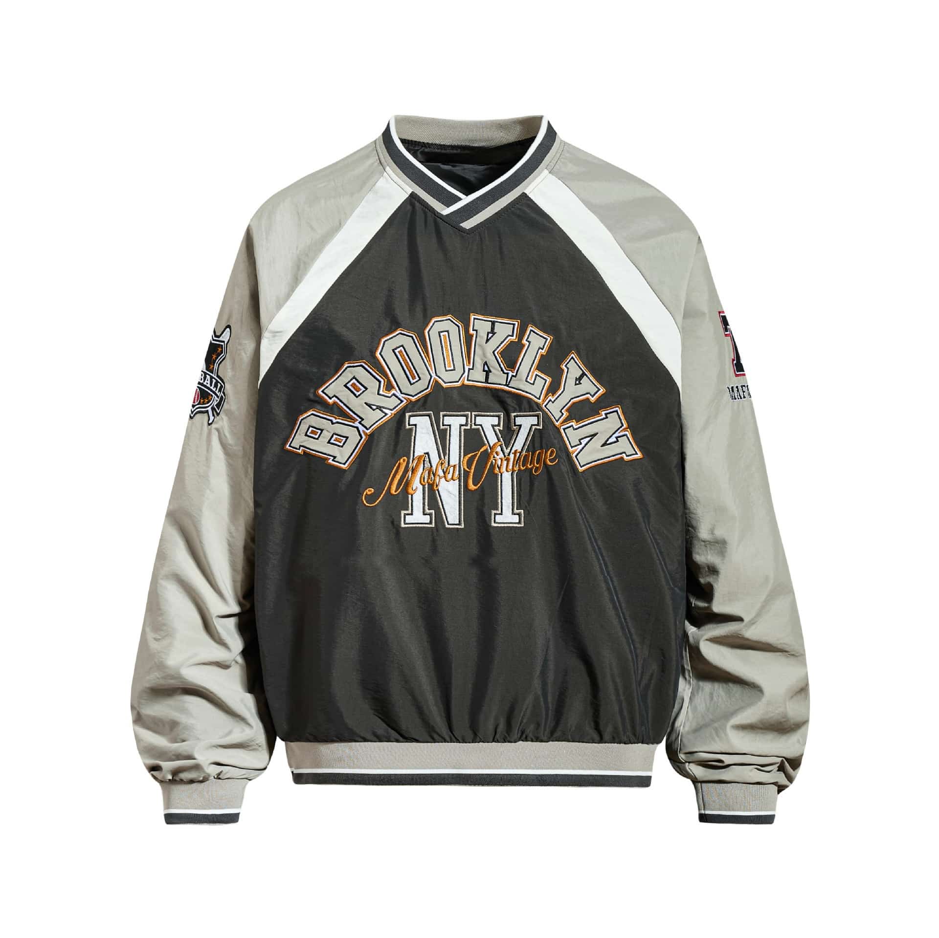 Grey Brooklyn Tech Hoodie