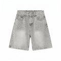 Grey Classic Shorts Jeans