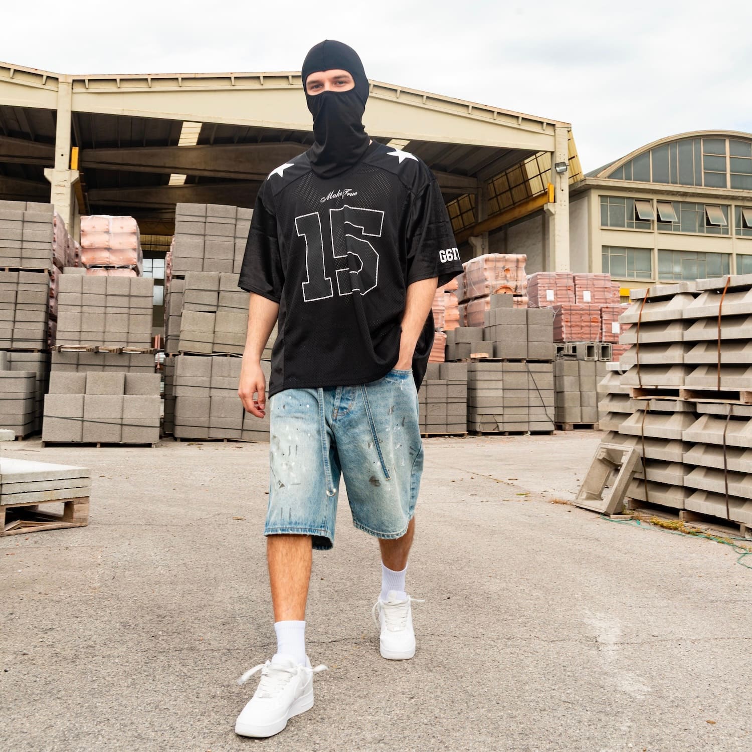 Grimed Shorts Jeans