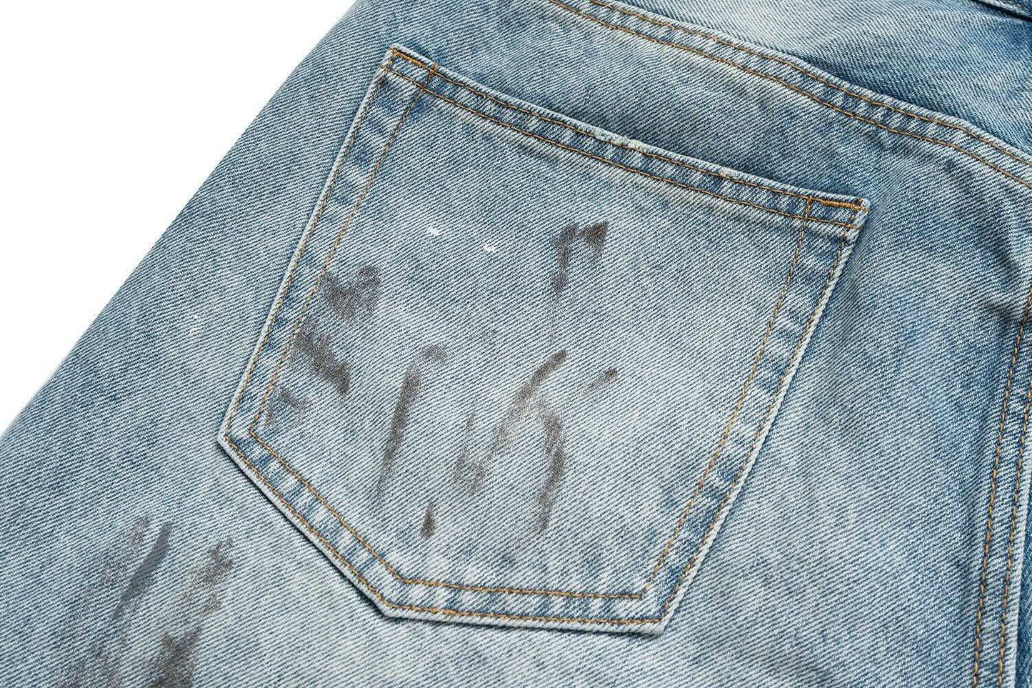Grimed Shorts Jeans